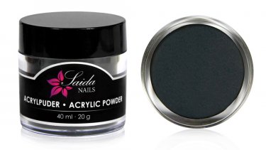Acrylic Powder 01 BLACK, 20 g/40 ml