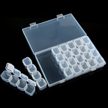 Storage Box for Nail Art Accessories