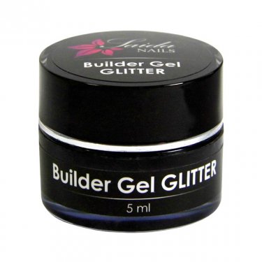 Builder Gel Glitter Nr 03 Turquoise, SAMPLE, 5 ml