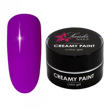 Creamy Paint Color Gel 10 Purple, 10 ml