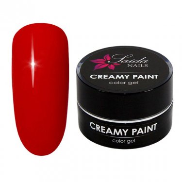 Creamy Paint Color Gel 12 Red, 10 ml