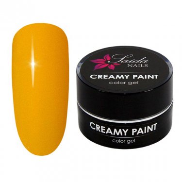 Creamy Paint Color Gel 23 Yellow, 10 ml