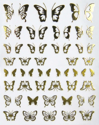 Schmetterlinge GOLD