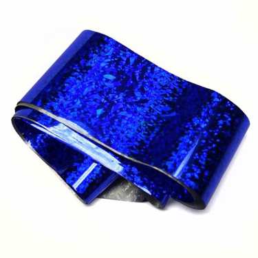 Nail Art Foil XXL 100cm - ROYAL BLUE CHIP