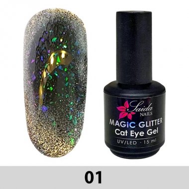 Magic Glitter Cat Eye Gel 01