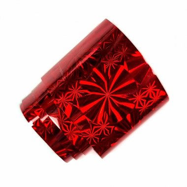 Nail Art Foil XXL 100cm - RED STAR
