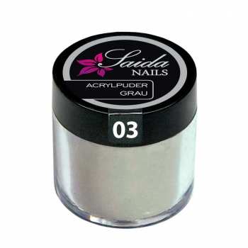 Acrylic Powder 03 GREY, 7,5 g/10 ml