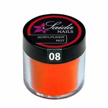 Acrylic Powder 08 RED, 7,5 g/10 ml