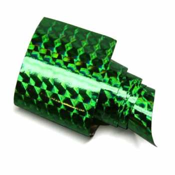 Nail Art Foil XXL 100cm - LASER GREEN