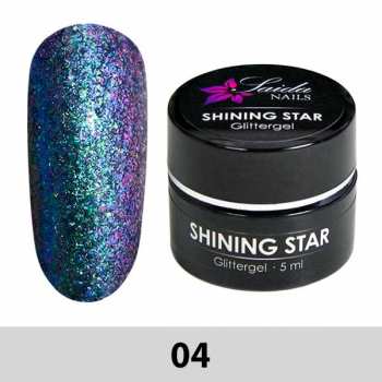 04 Shining Star Glitter Gel - Purple-Blue