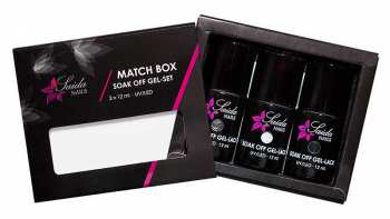 Match Box 01 - Gel-Lacke Nr. 01, 02, 03