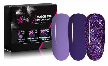 Match Box 09 - Gel-Lacke Nr. 25, 26, 27