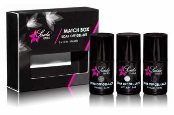 Match Box 10 - Gel Polishes no. 28, 29, 30