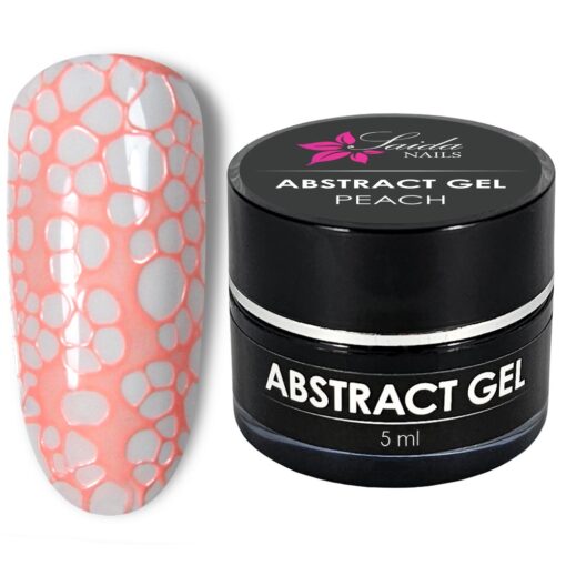 Abstract Gel Peach