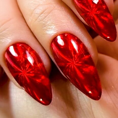 Nailart-Folie XXL Red Star Nails