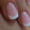 Liquid Shimmer Peach Dream Nails