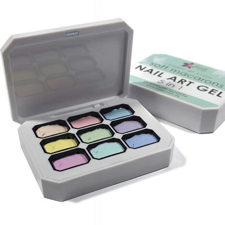 Nailart Gel 5 in 1 SOFT MACARONS