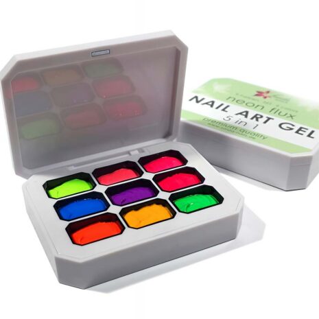 Nailart Gel 5 in 1, NEON FLUX