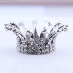 Pinselhalter Krone silber