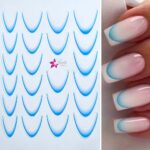 Babyboomer French Stickers Blue