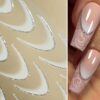 Babyboomer French Sticker WEISS-GLITTER - Saida Nails - Dein Onlineshop für Naildesign Babyboomer French Sticker WEISS-GLITTER