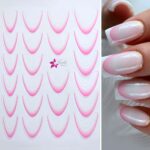 Babyboomer French Stickers Pink
