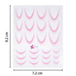 Babyboomer French Stickers Pink