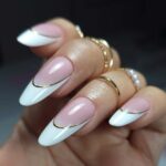 Babyboomer French Stickers White Gold