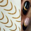Smileline Sticker GOLD - Saida Nails - Dein Onlineshop für Naildesign Smileline Sticker GOLD