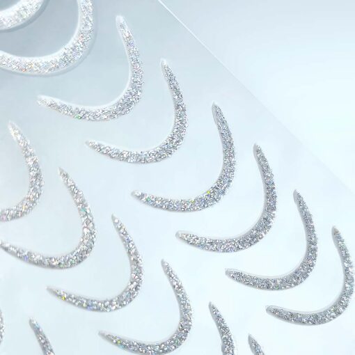 Smileline Sticker SILBER - Saida Nails - Dein Onlineshop für Naildesign Smileline Sticker SILBER